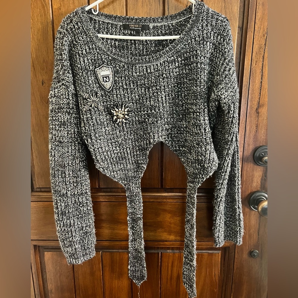 Grey sweater